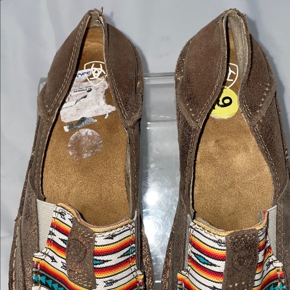 ARIAT WOMENS CRUISE ROSE GOLD/AZTEC SLIP ONS FTL-12-034 - Picture 7 of 9